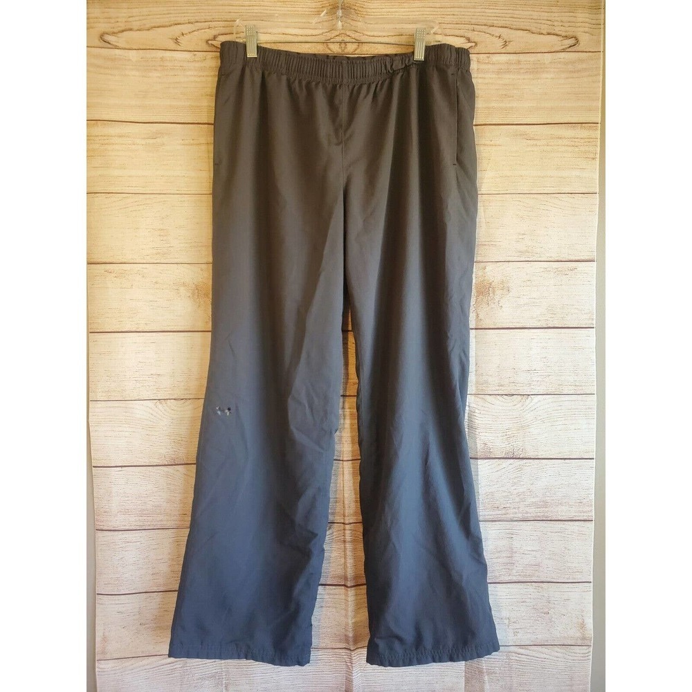 Under Armour Joggers Mens XL Gray Semi Fitted Athletic Activewear Mesh